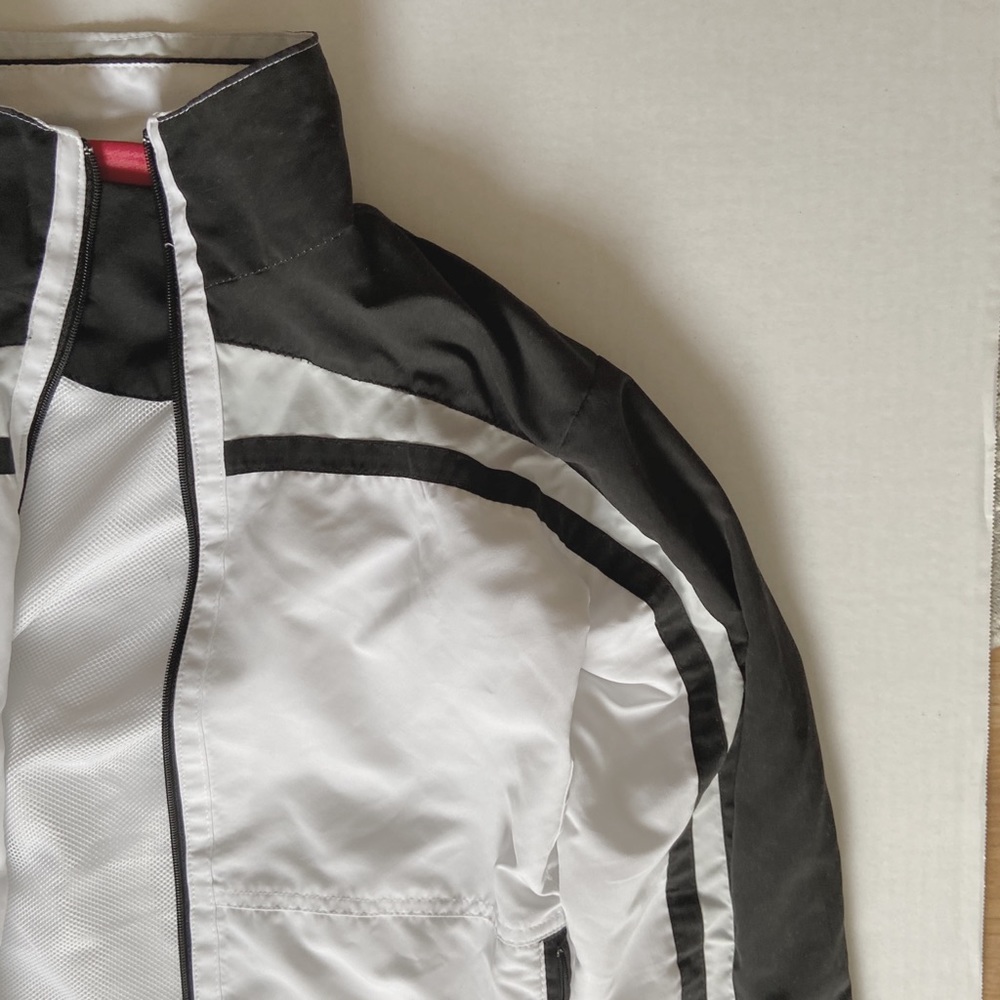 Black and White Track Jacket